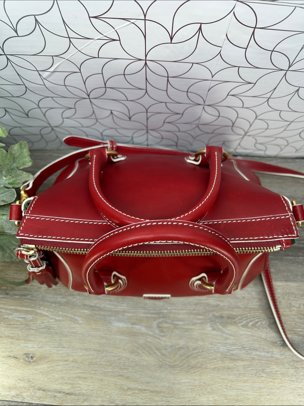 3637 Dooney & Bourke Florentine Edge Medium Satchel 883637 - Picture 4 of 15